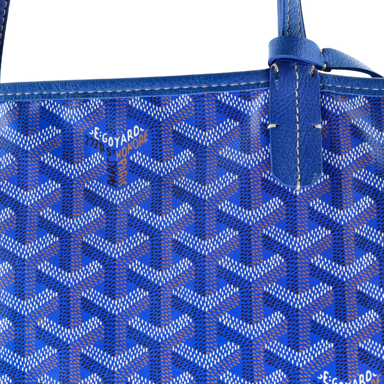Anjou Reversible Tote Coated Canvas PM - Deep Luxury