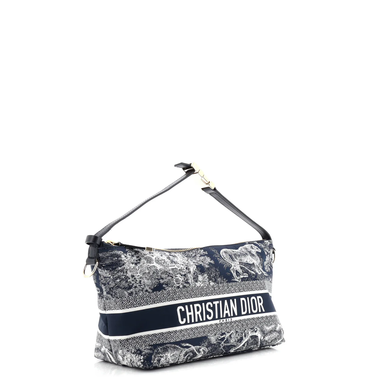 Toile de Jouy DiorTravel Nomad Pouch Print Technical Fabric Small - Deep Luxury
