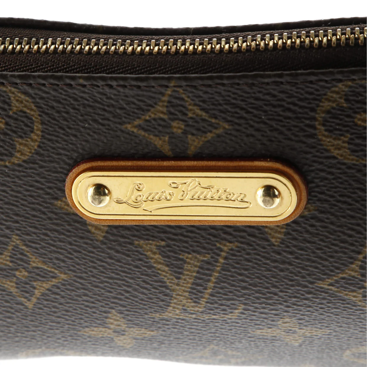 Eva Handbag Monogram Canvas - Deep Luxury