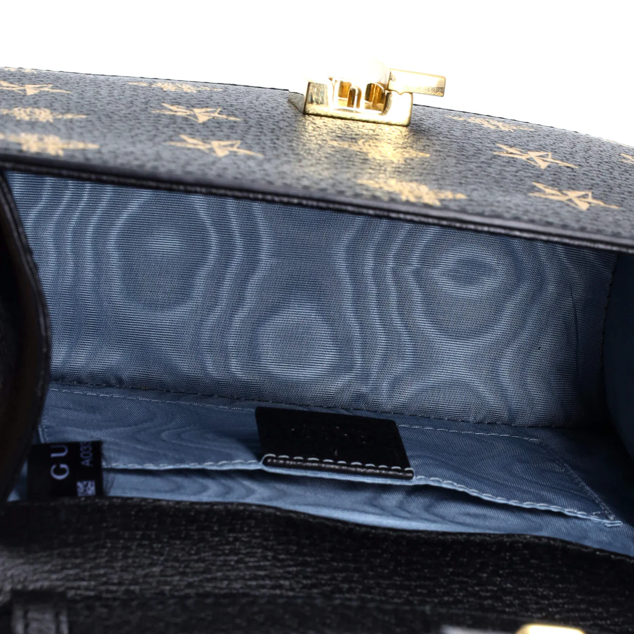 Sylvie Top Handle Bag Printed Leather Mini - Deep Luxury