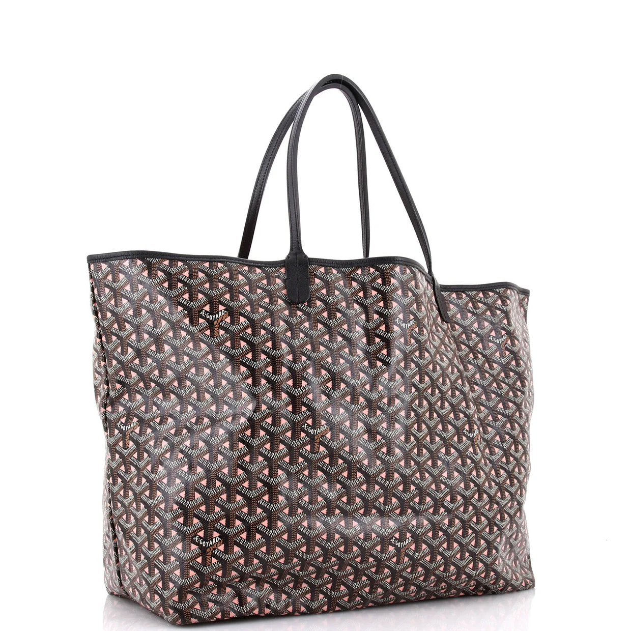 Saint Louis Tote Claire Voie Coated Canvas GM - Deep Luxury