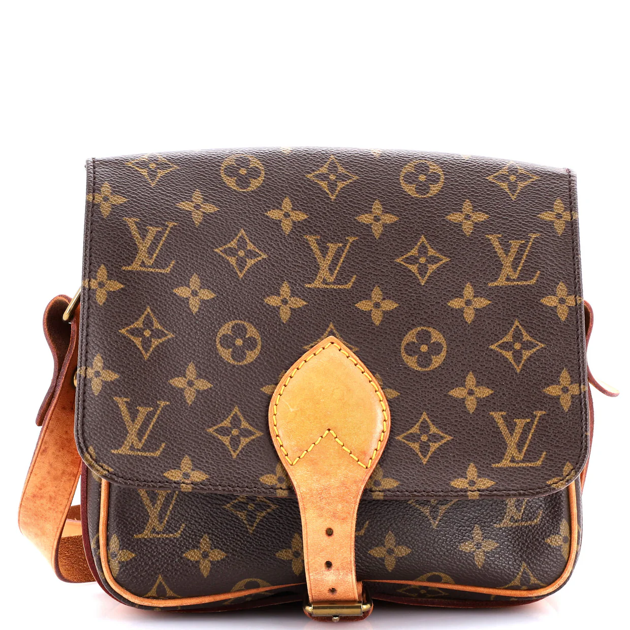 Cartouchiere Handbag Monogram Canvas MM - Deep Luxury