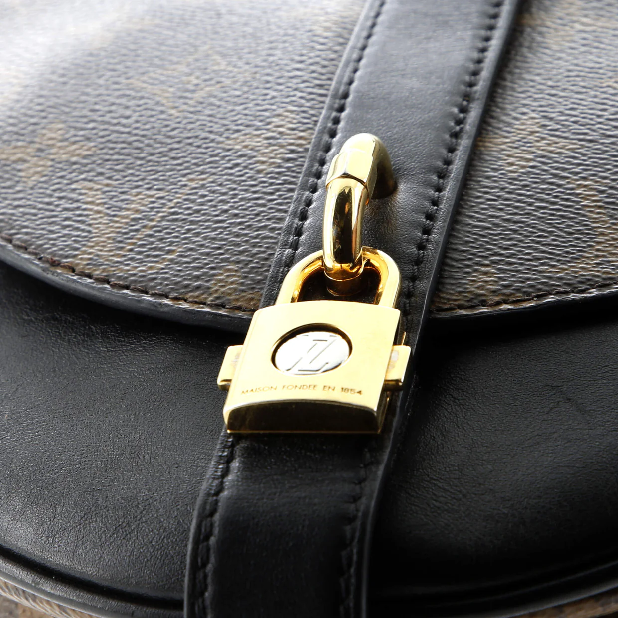 Chantilly Lock Handbag Monogram Canvas and Leather - Deep Luxury