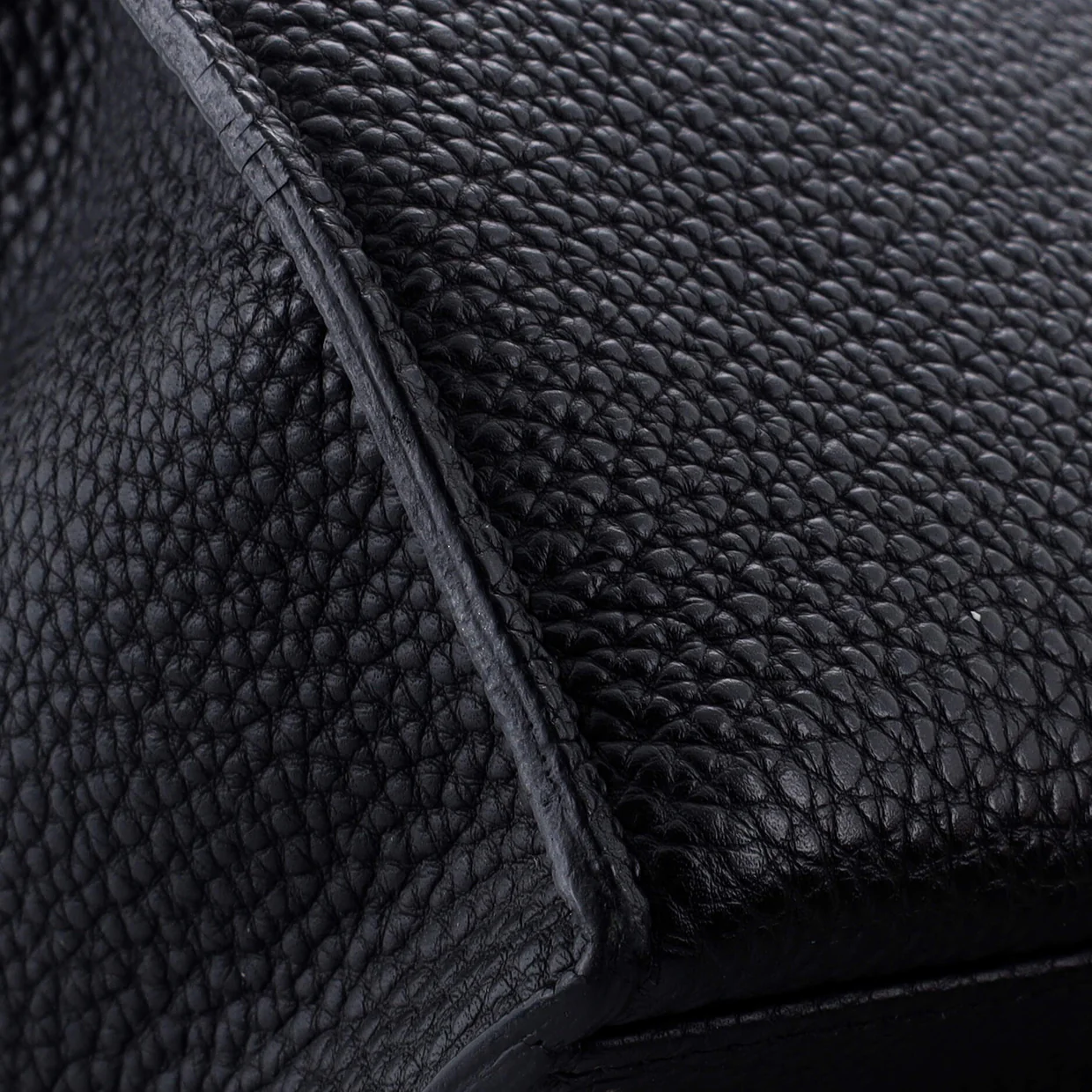 Kelly Handbag Noir Togo with Palladium Hardware 32 - Deep Luxury