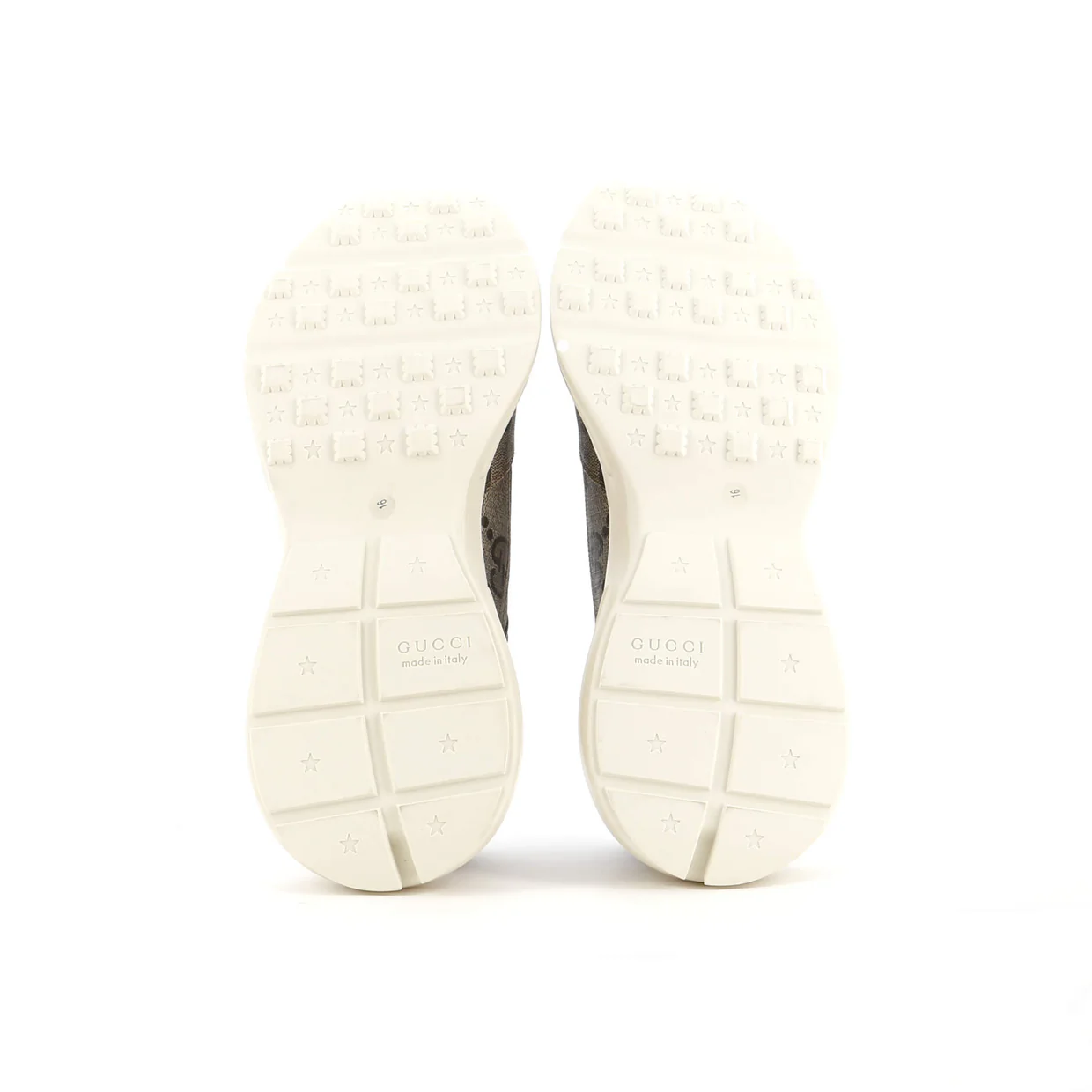 Rhyton Sneakers Jumbo GG Coated Canvas - Deep Luxury