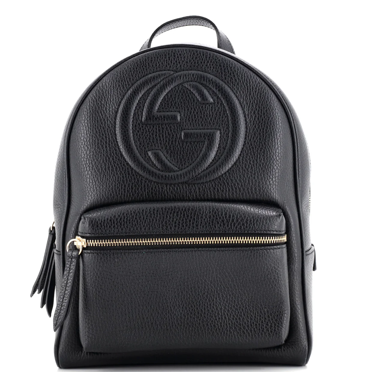 Soho Chain Backpack Leather - Deep Luxury