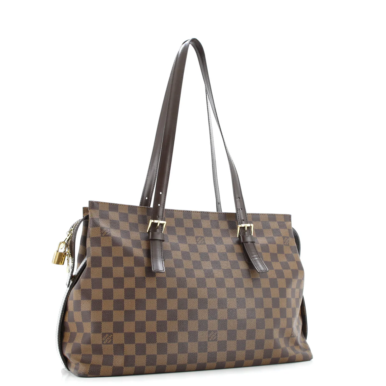 Chelsea Handbag Damier - Deep Luxury