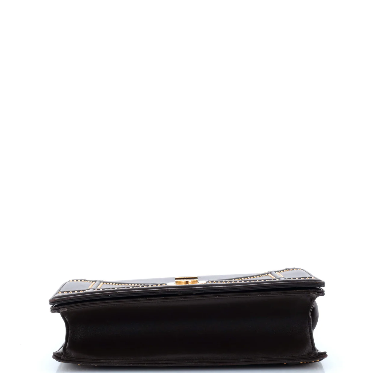 Diorama Flap Bag Studded Leather Medium - Deep Luxury