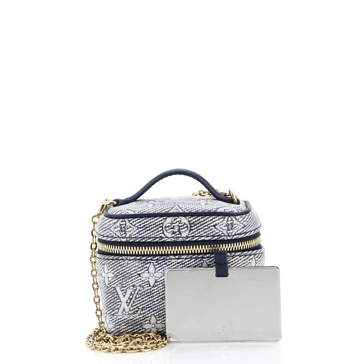 Vanity Case Monoglam Jacquard Canvas Micro - Deep Luxury