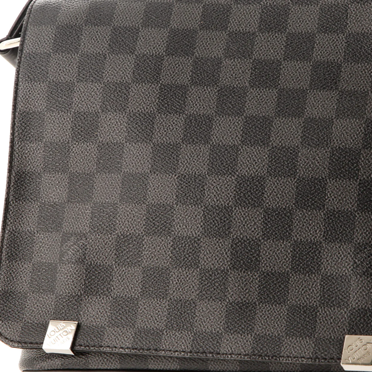District NM Messenger Bag Damier Graphite PM - Deep Luxury