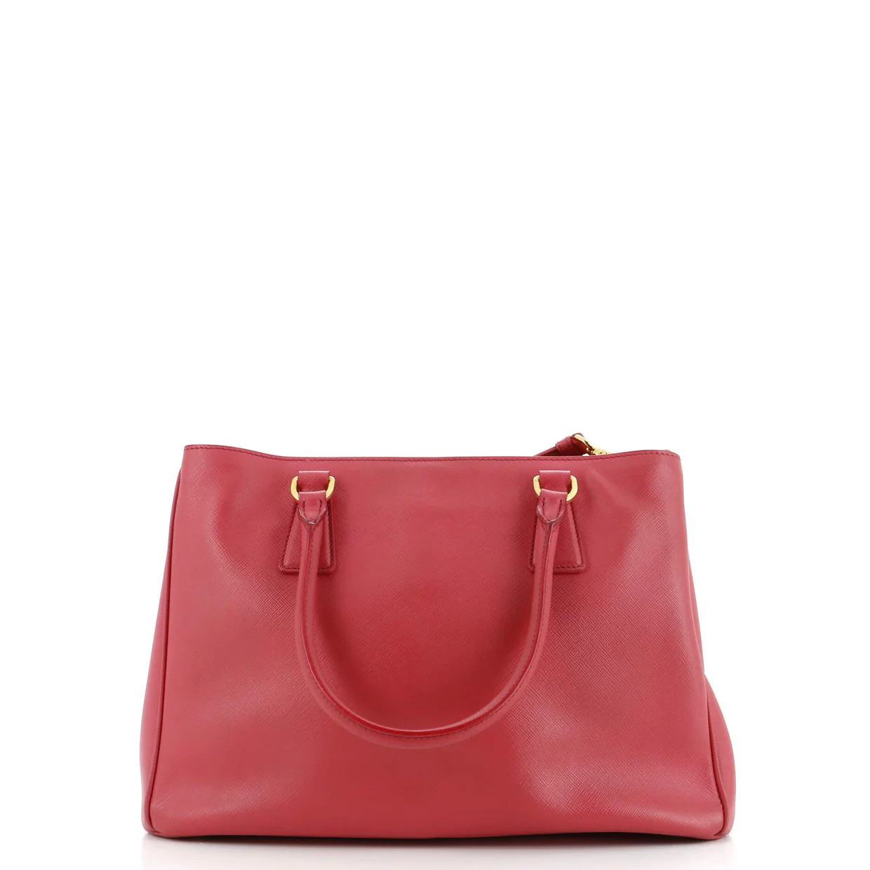 Galleria Double Zip Tote Saffiano Leather Medium - Deep Luxury
