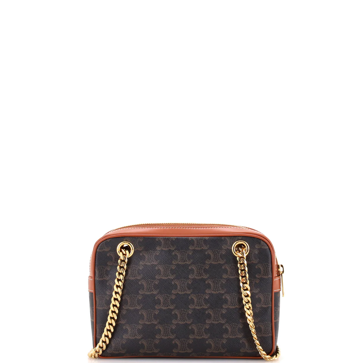 Patapans Bag Triomphe Coated Canvas Small - Deep Luxury