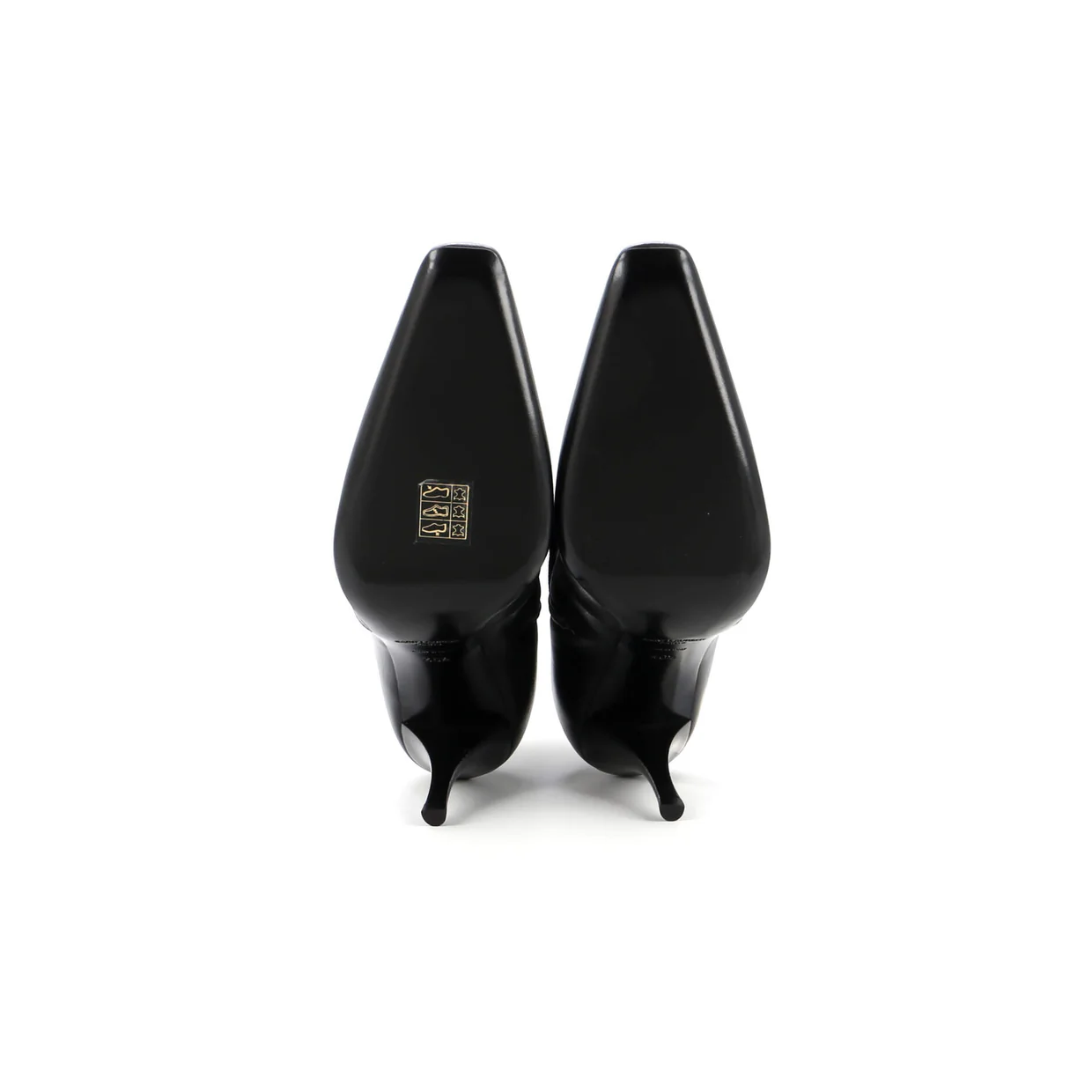 Women's Tom Ankle Boots Leather with Crystal Buckle - Deep Luxury