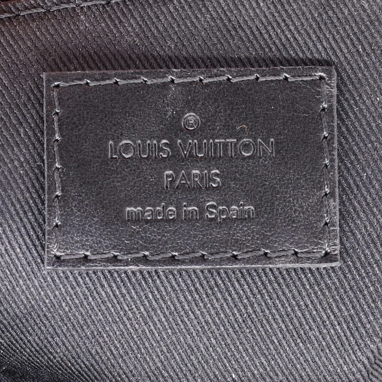 S Lock Sling Bag Macassar Monogram Canvas - Deep Luxury