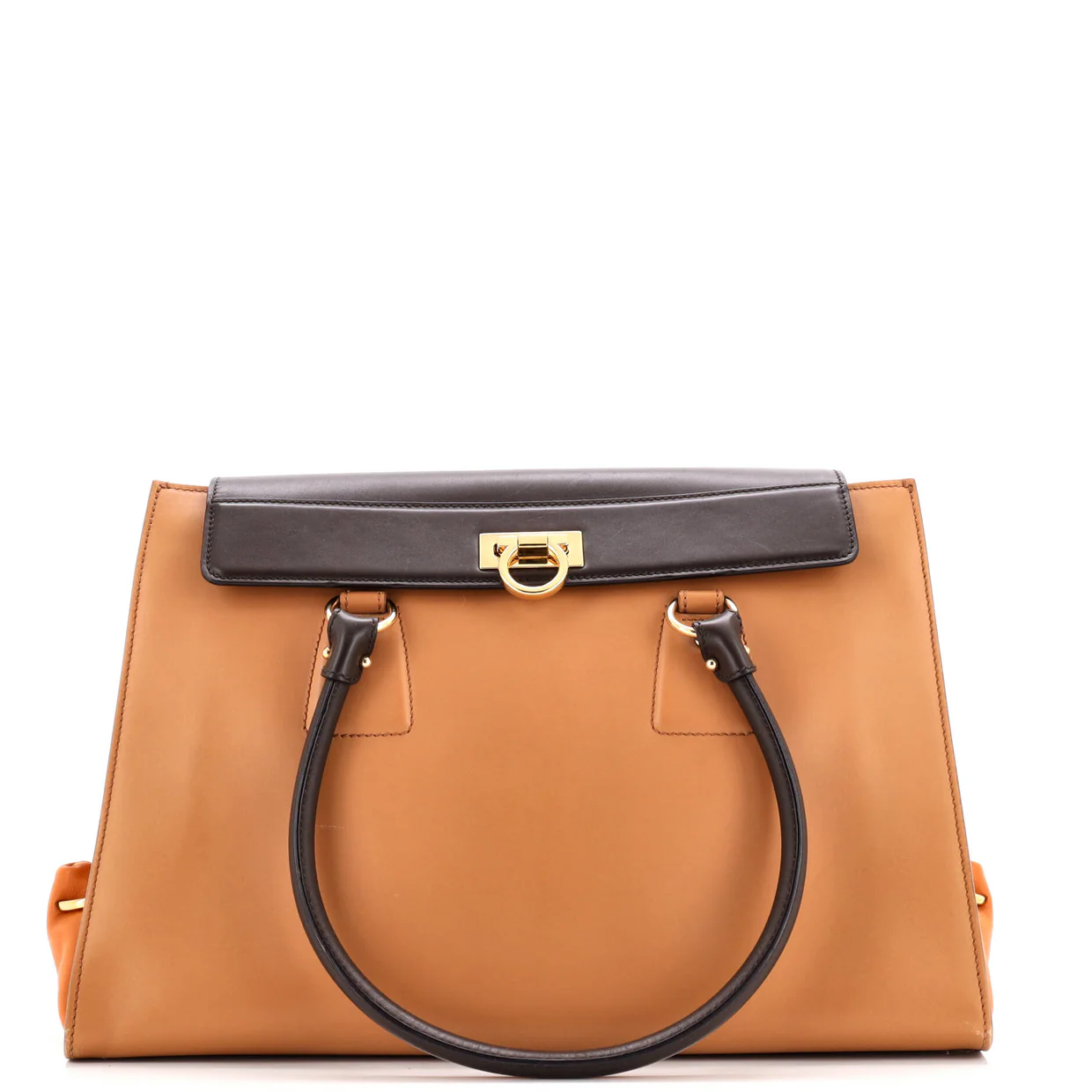 Lotty Satchel Leather Large - Deep Luxury