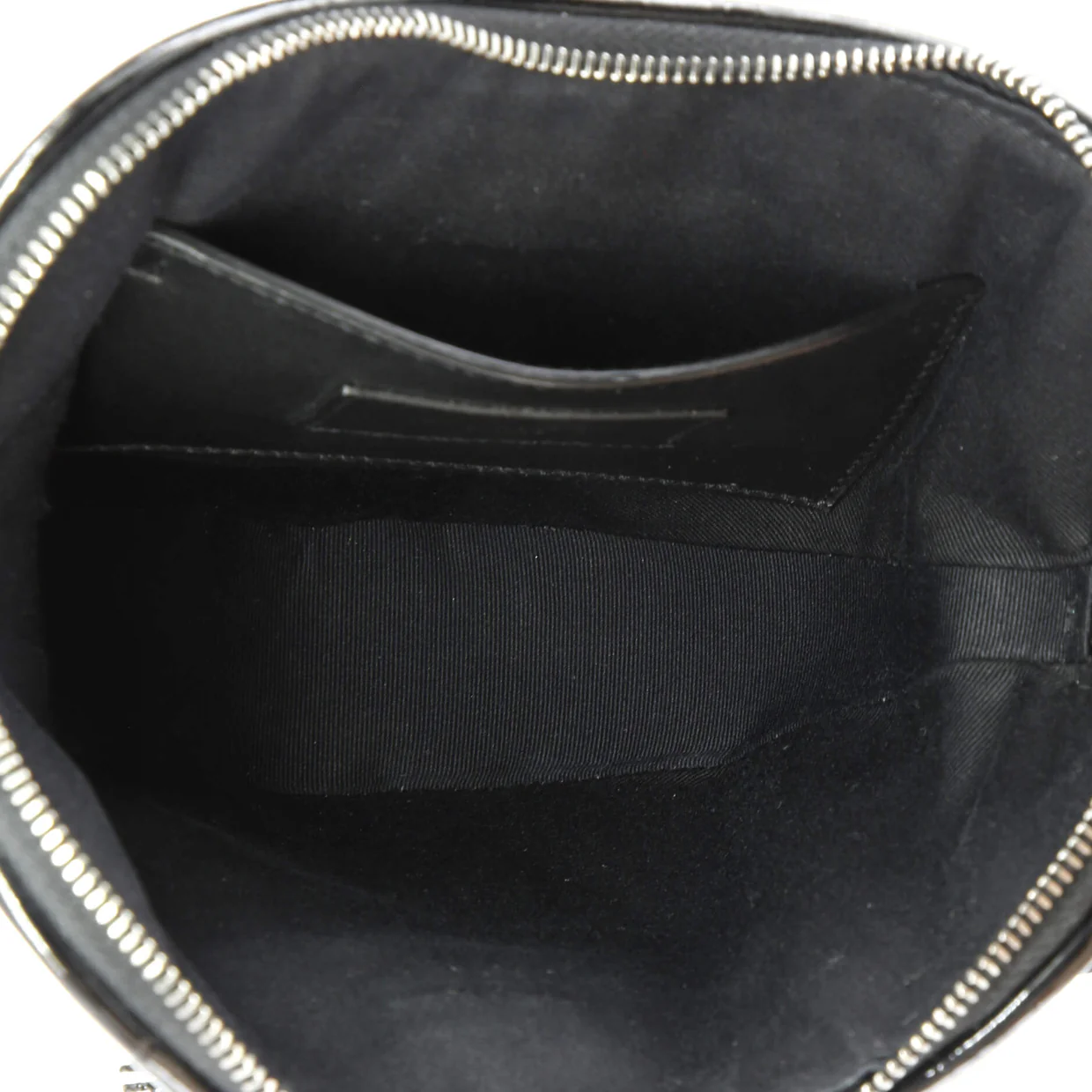 Heart Tassel Clutch Crocodile Embossed Patent - Deep Luxury