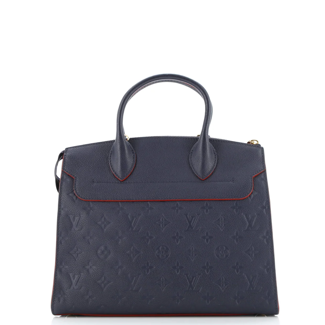 Pont Neuf Handbag Monogram Empreinte Leather MM - Deep Luxury