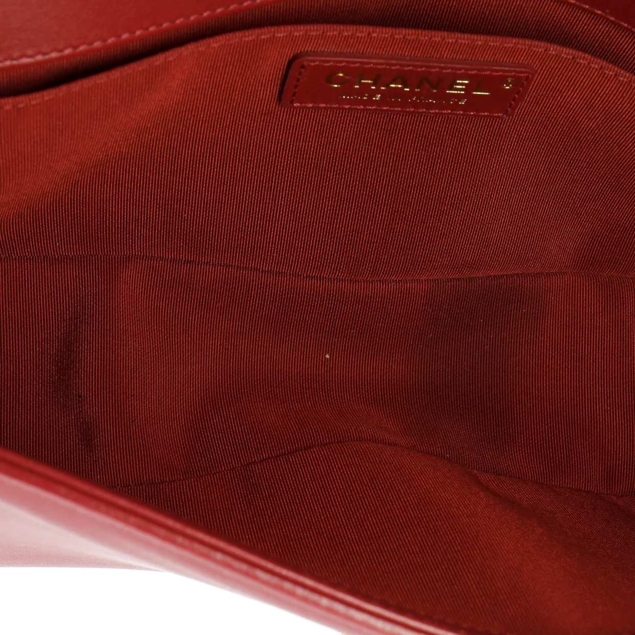 Logo Top Handle Boy Flap Bag Quilted Calfskin Old Medium - Deep Luxury