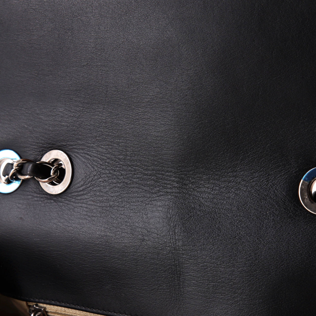 Coco Boy Flap Bag Quilted Patent Medium - Deep Luxury