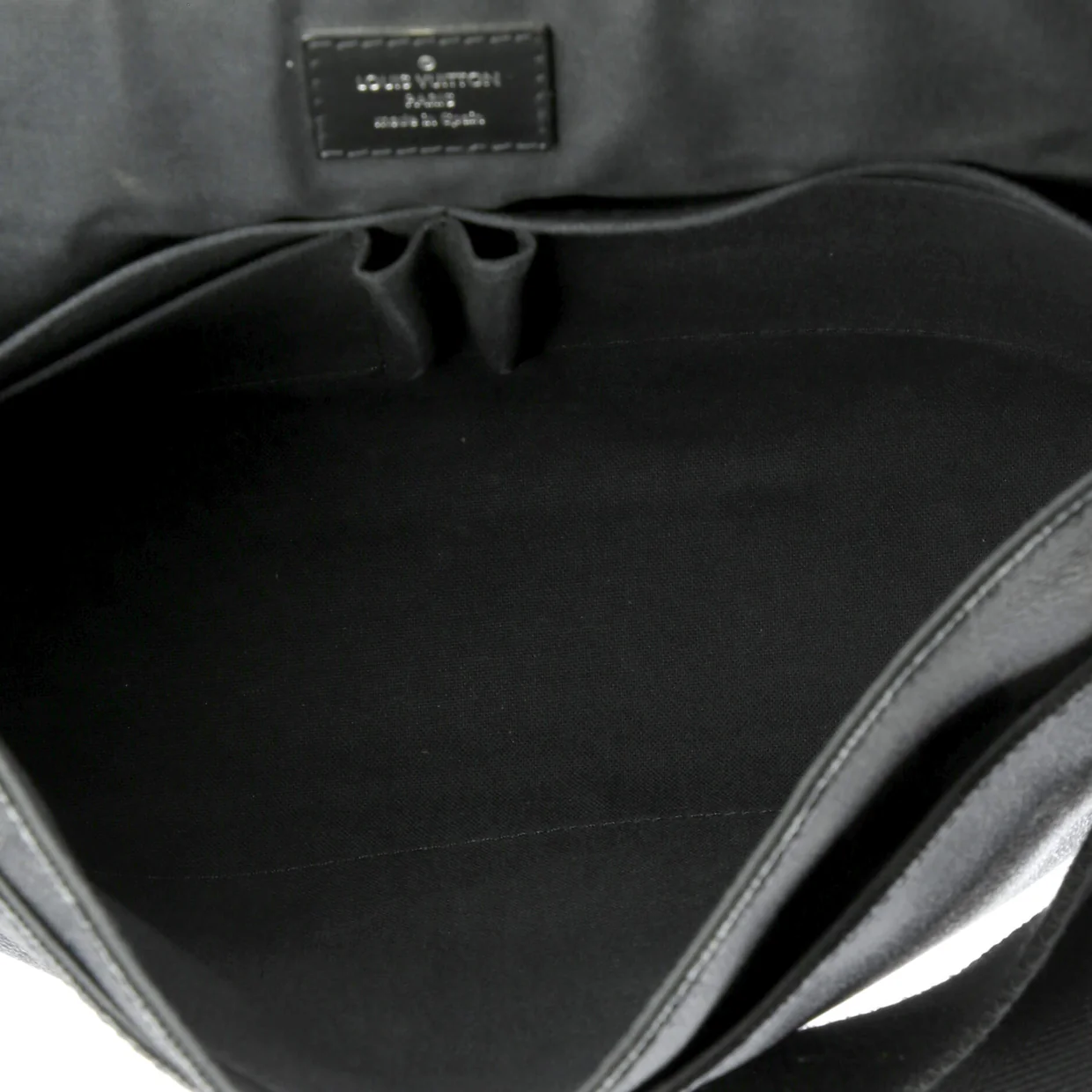 District Messenger Bag Damier Graphite MM - Deep Luxury