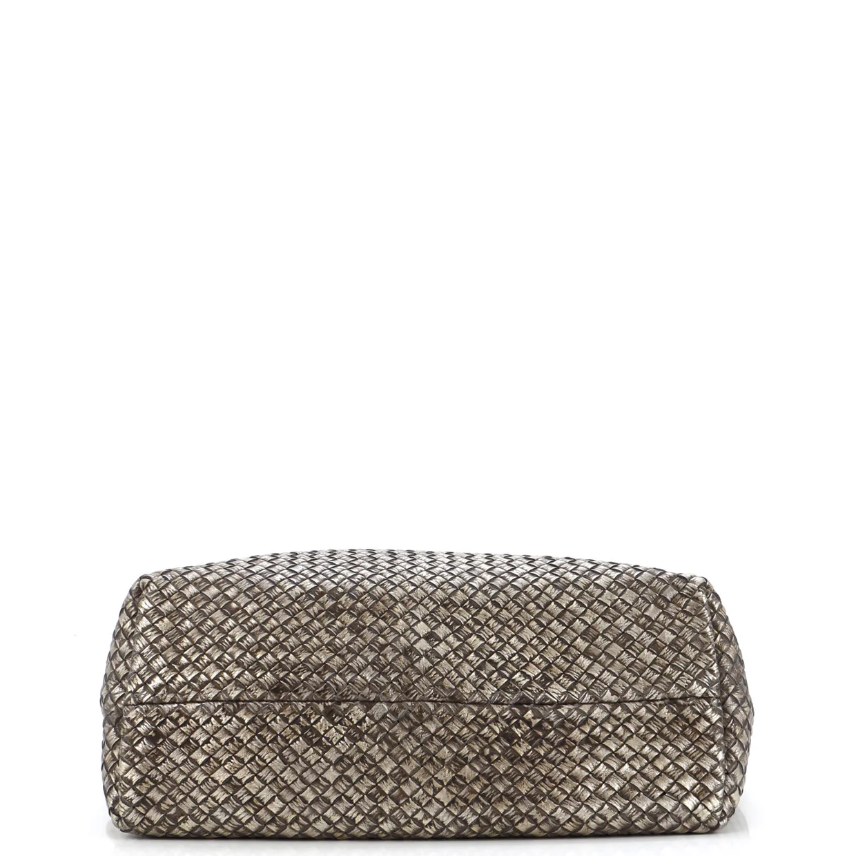 Cabat Tote Intrecciato Metallic Nappa Medium - Deep Luxury