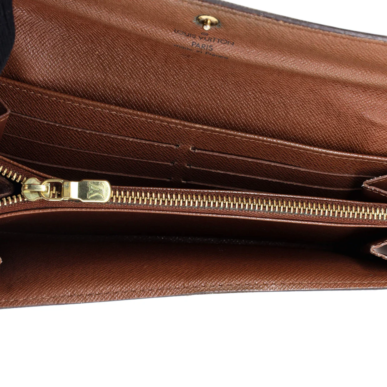 Sarah Wallet NM Monogram Canvas - Deep Luxury