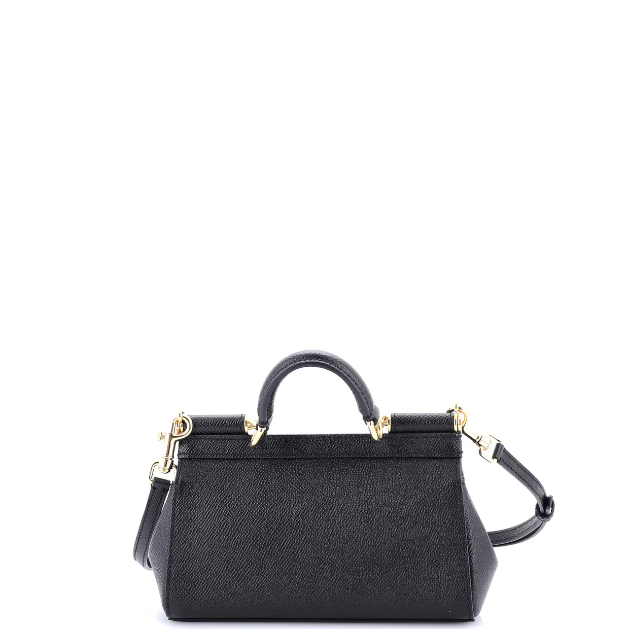 East West Miss Sicily Bag Leather Small - Deep Luxury