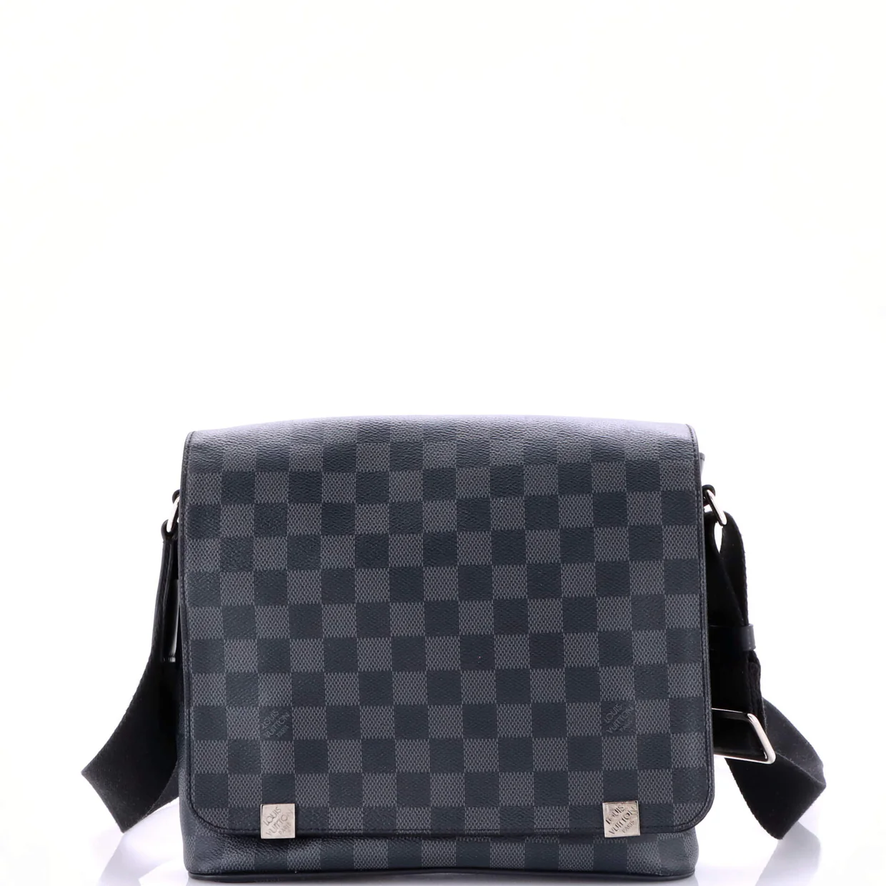 District NM Messenger Bag Damier Graphite PM - Deep Luxury