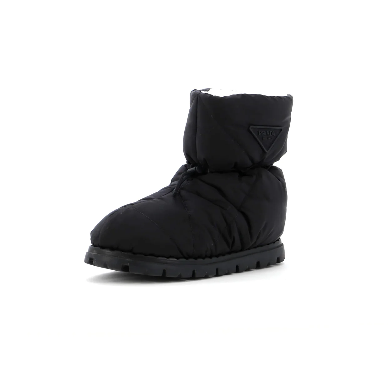 Women's Padded Snow Boots Quilted Nylon - Deep Luxury