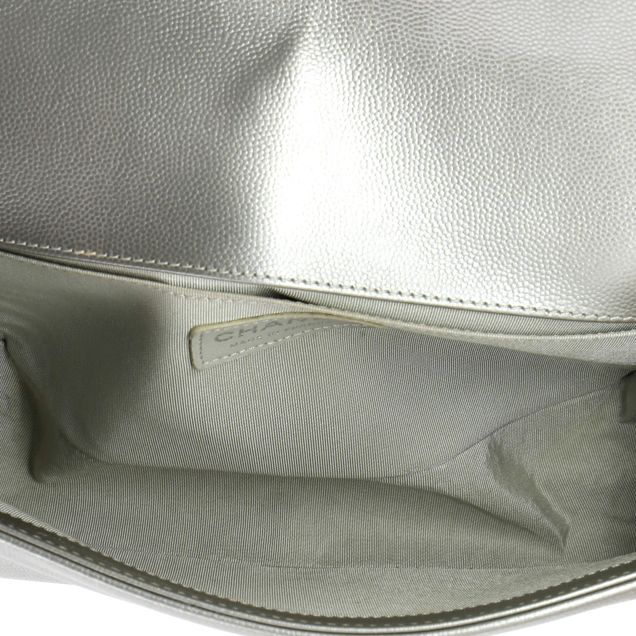 Boy Flap Bag Quilted Caviar Old Medium - Deep Luxury