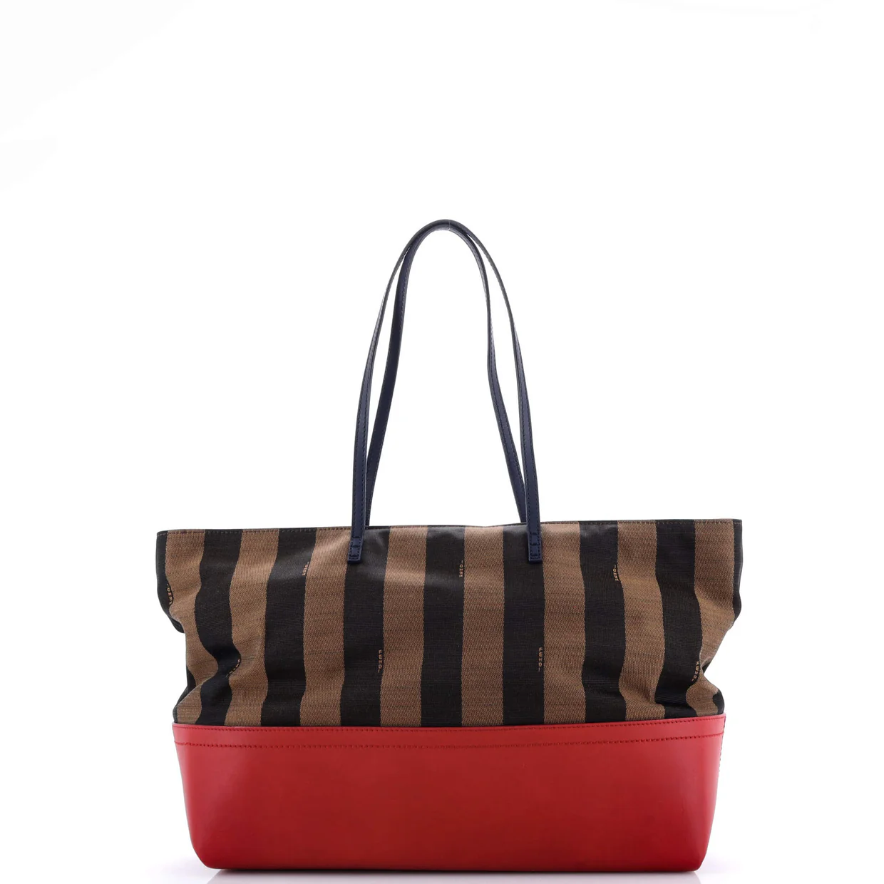 Pequin Roll Tote Canvas and Leather - Deep Luxury