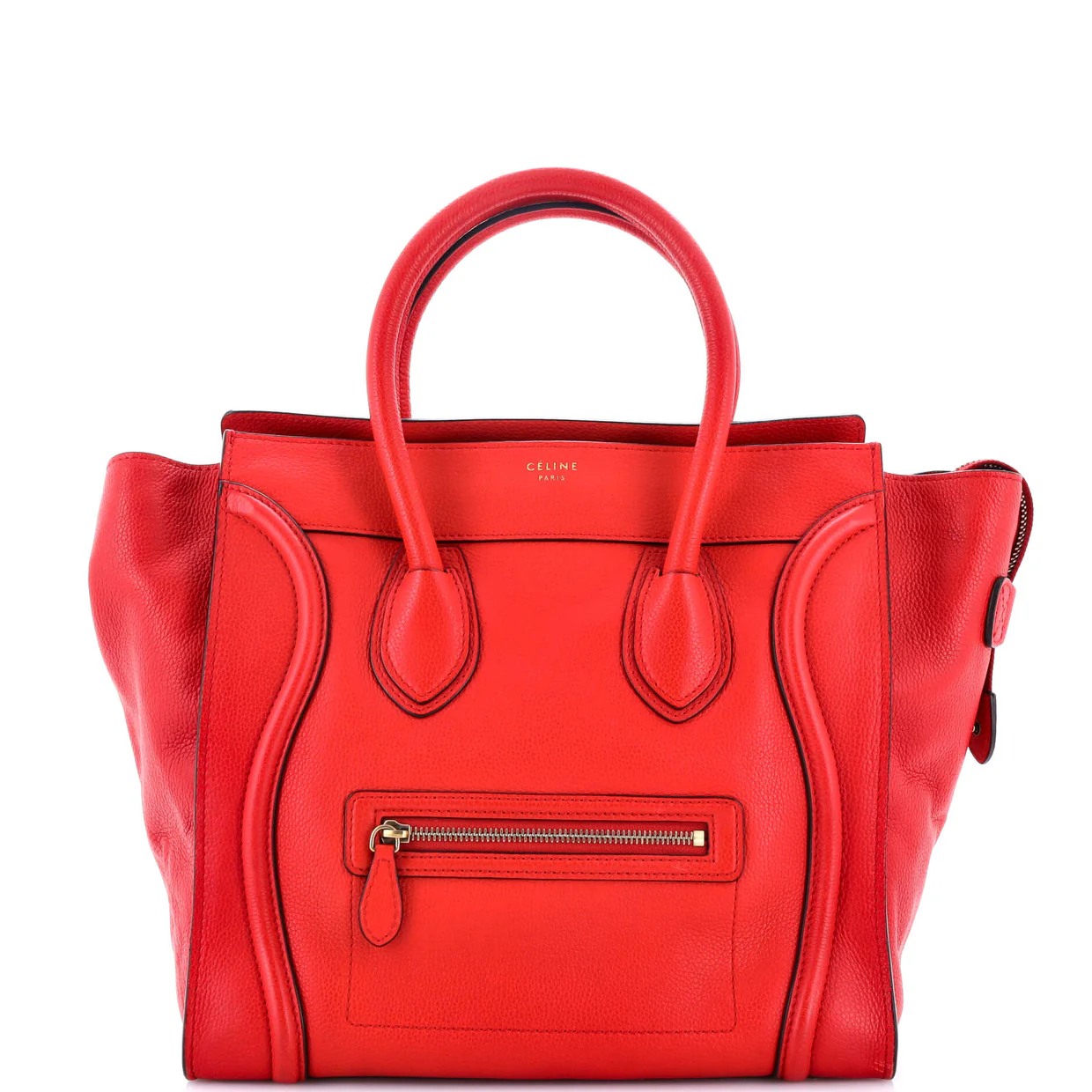 Luggage Bag Grainy Leather Mini - Deep Luxury