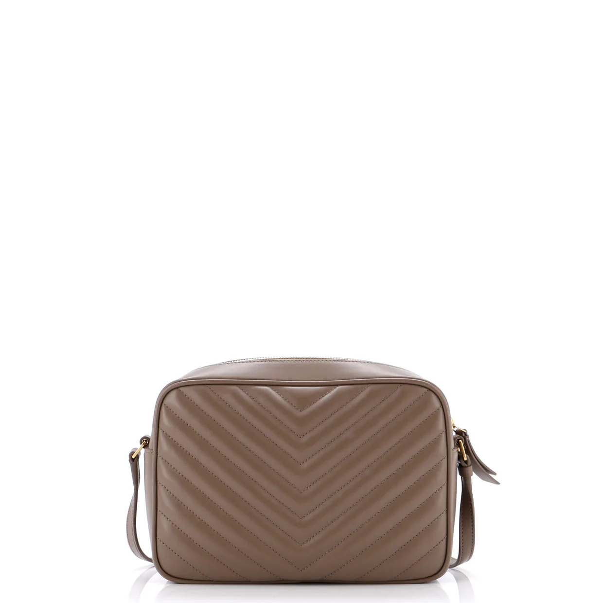 Lou Camera Bag Matelasse Chevron Leather Small - Deep Luxury
