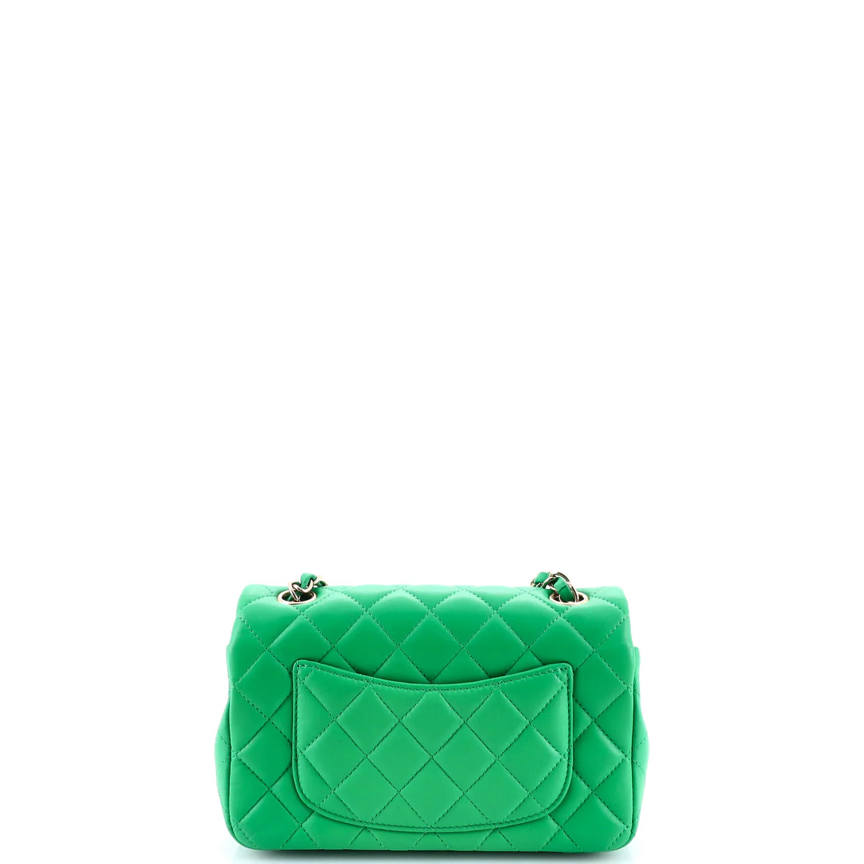 Classic Single Flap Bag Quilted Lambskin Mini - Deep Luxury