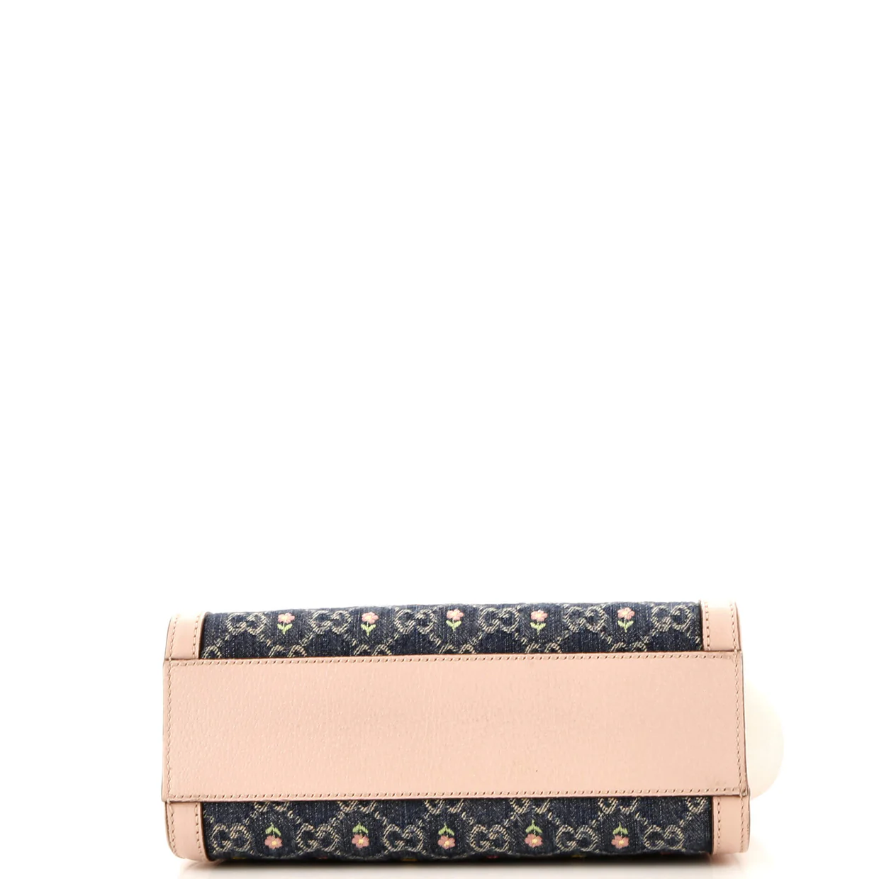 Ophidia Top Handle Tote Printed GG Denim Small - Deep Luxury