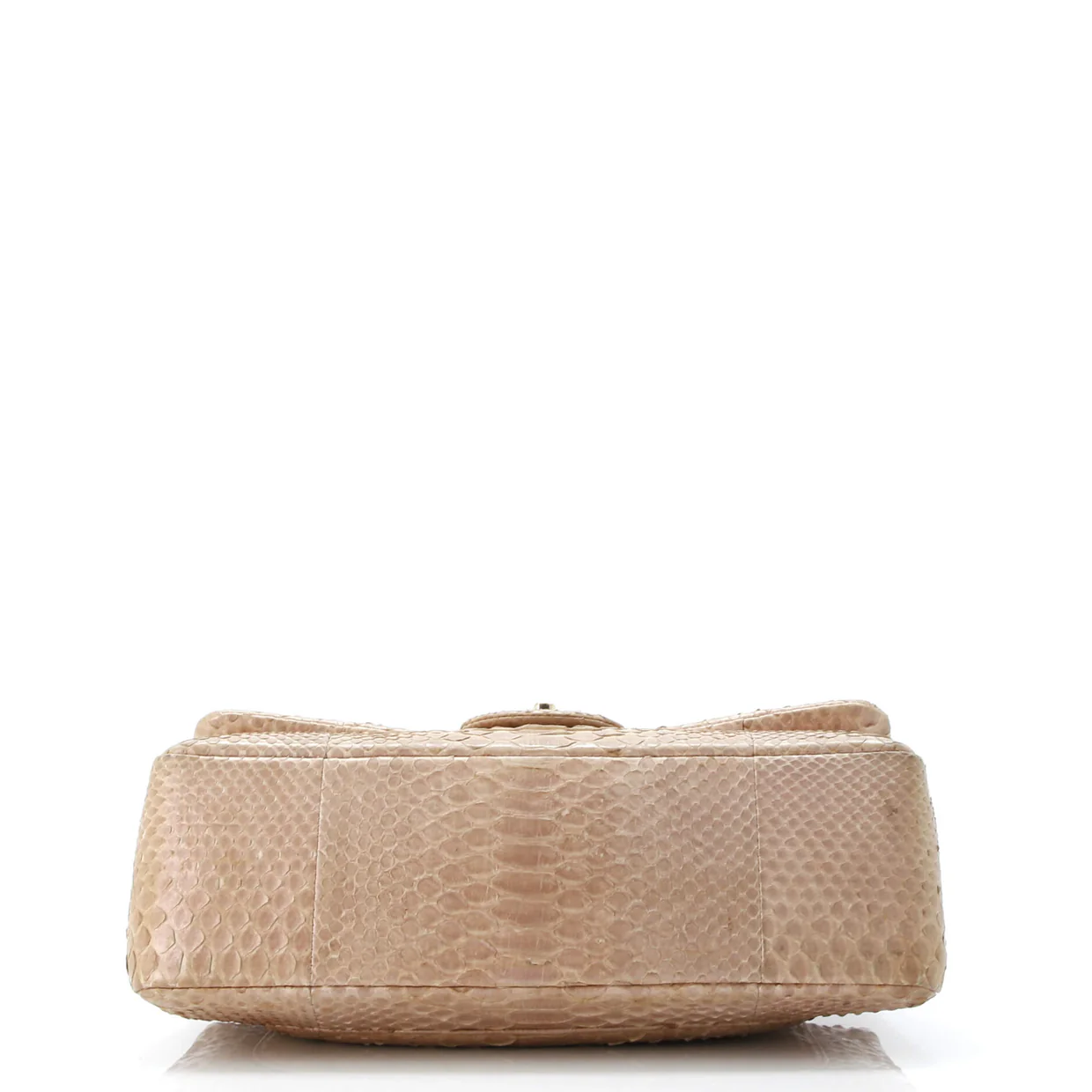 Classic Double Flap Bag Iridescent Python Medium - Deep Luxury