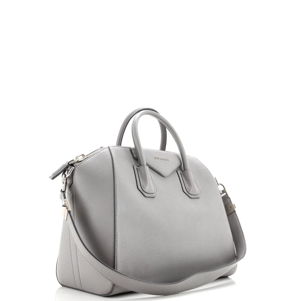 Antigona Bag Leather Medium - Deep Luxury