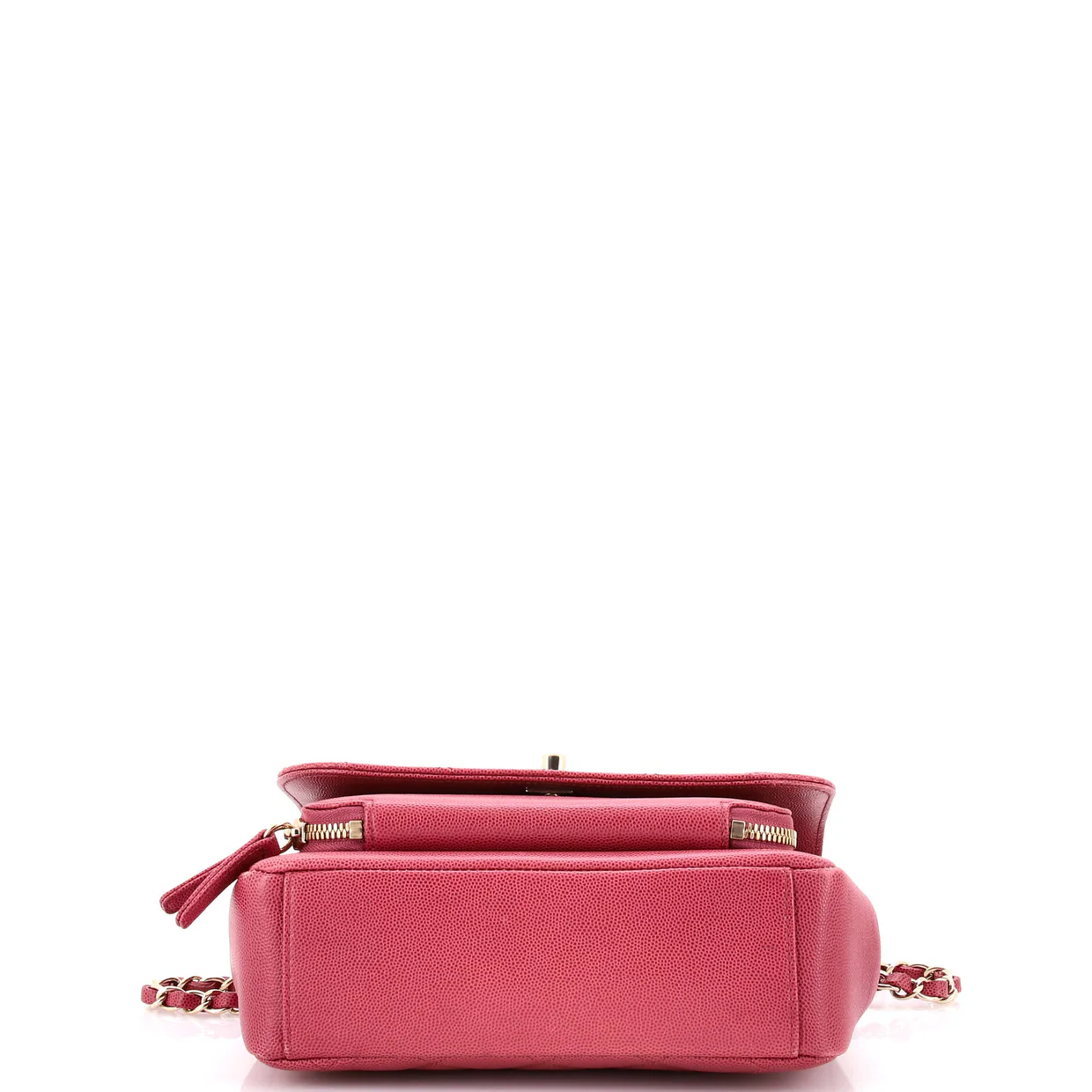 Business Affinity Flap Bag Quilted Caviar Small - Deep Luxury