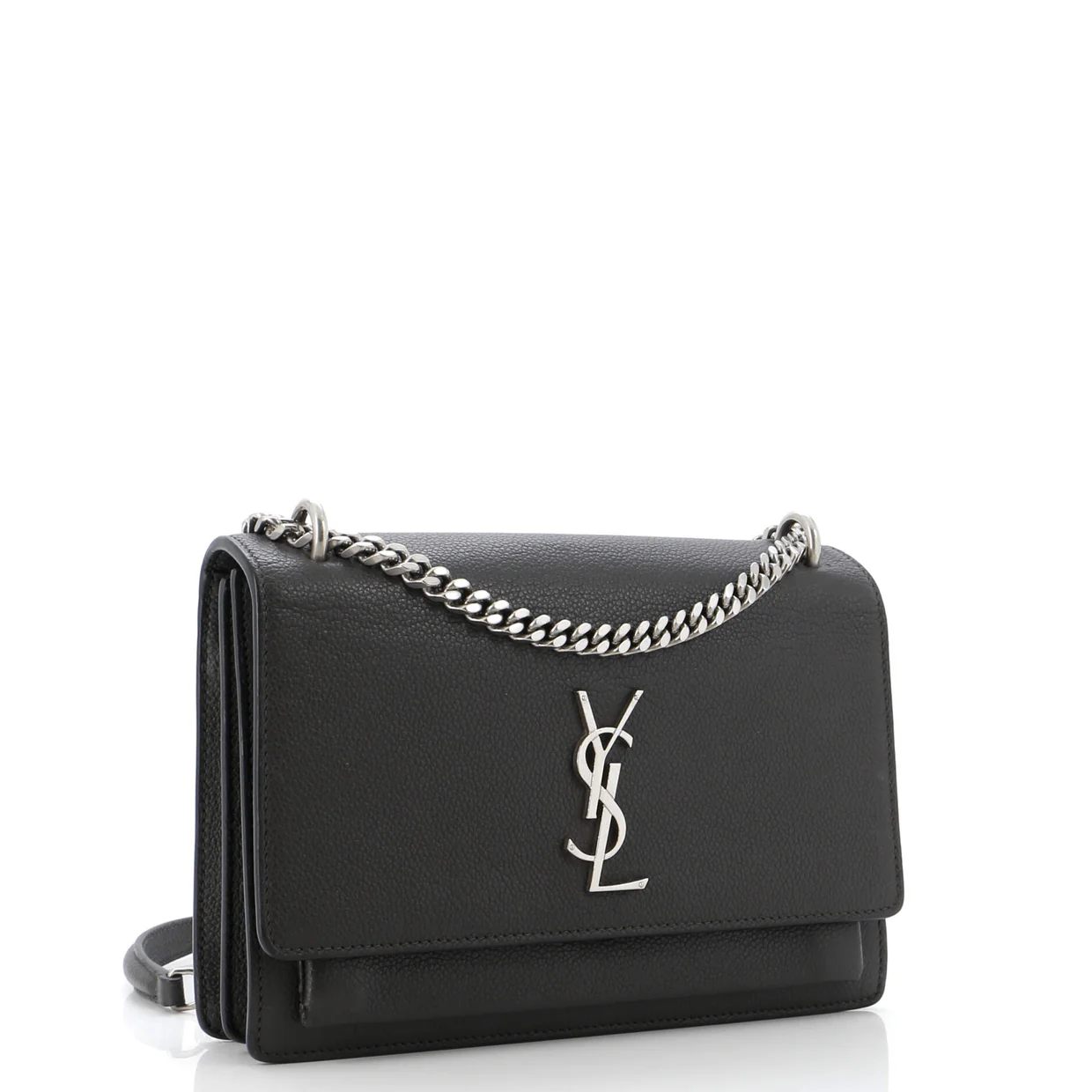 Sunset Crossbody Bag Leather Medium - Deep Luxury