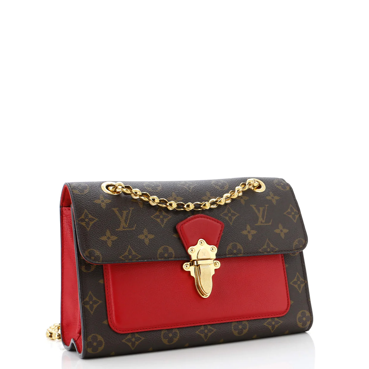 Victoire Handbag Monogram Canvas and Leather - Deep Luxury