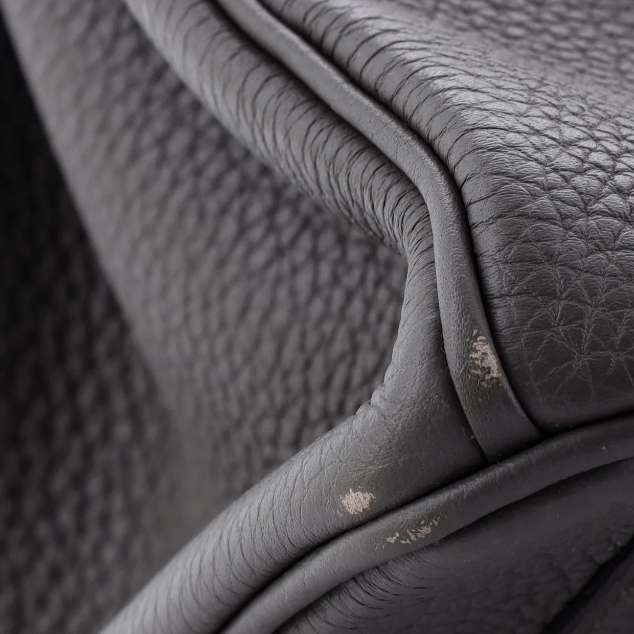 Birkin Handbag Grey Togo with Palladium Hardware 30 - Deep Luxury