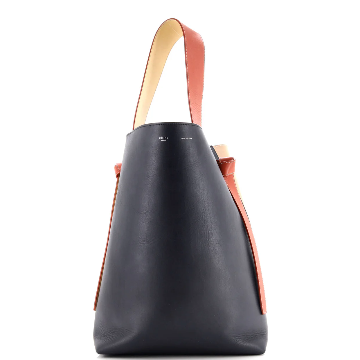 Twisted Cabas Tote Calfskin Small - Deep Luxury