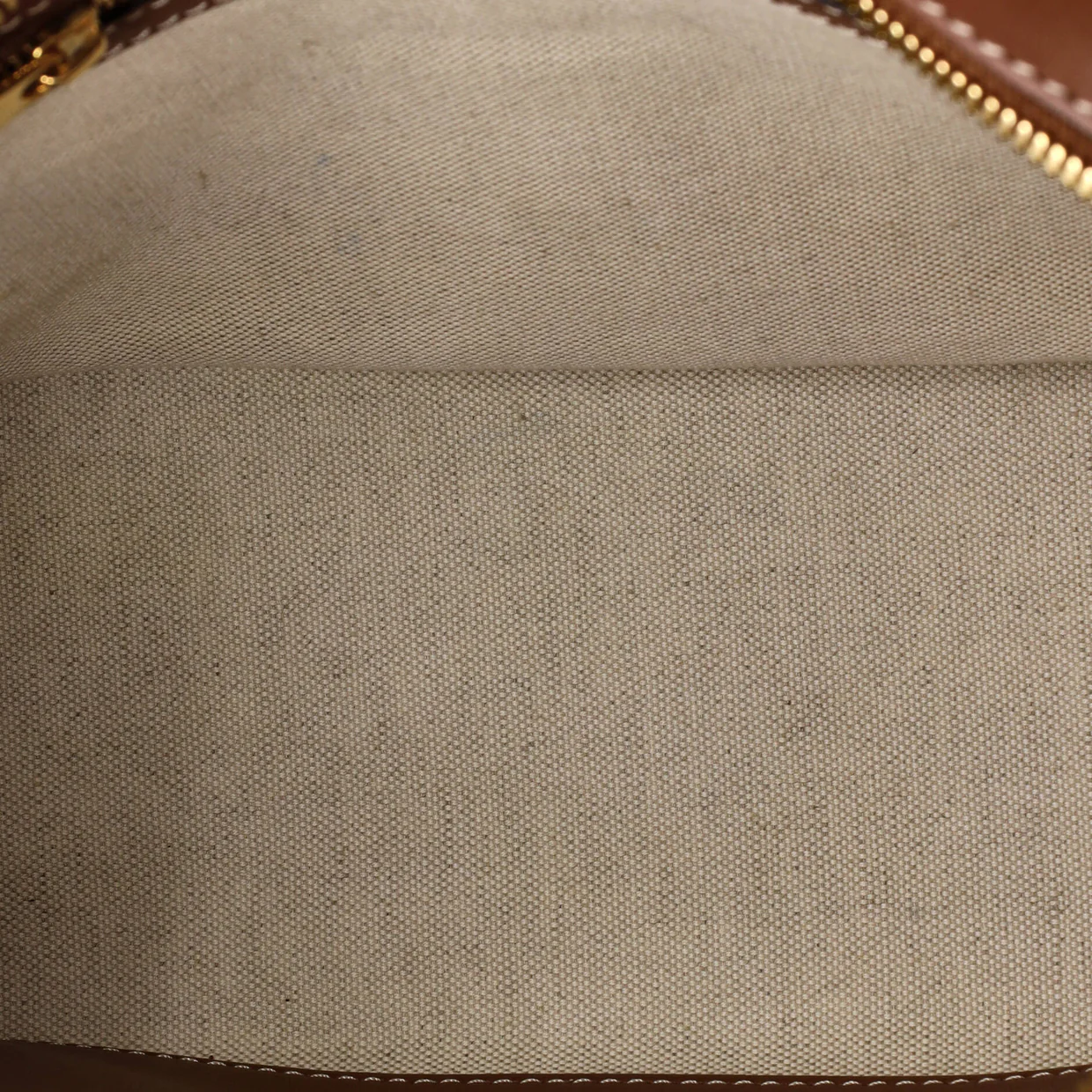 Logo Pocket Tote Canvas with Leather Small - Deep Luxury