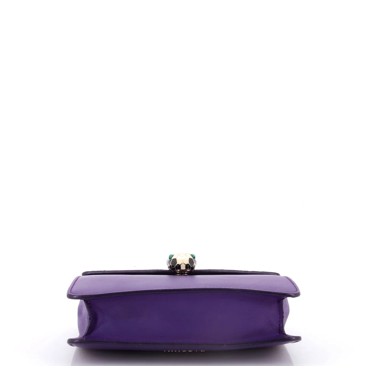 Serpenti Forever Square Shoulder Bag Leather and Stingray Small - Deep Luxury