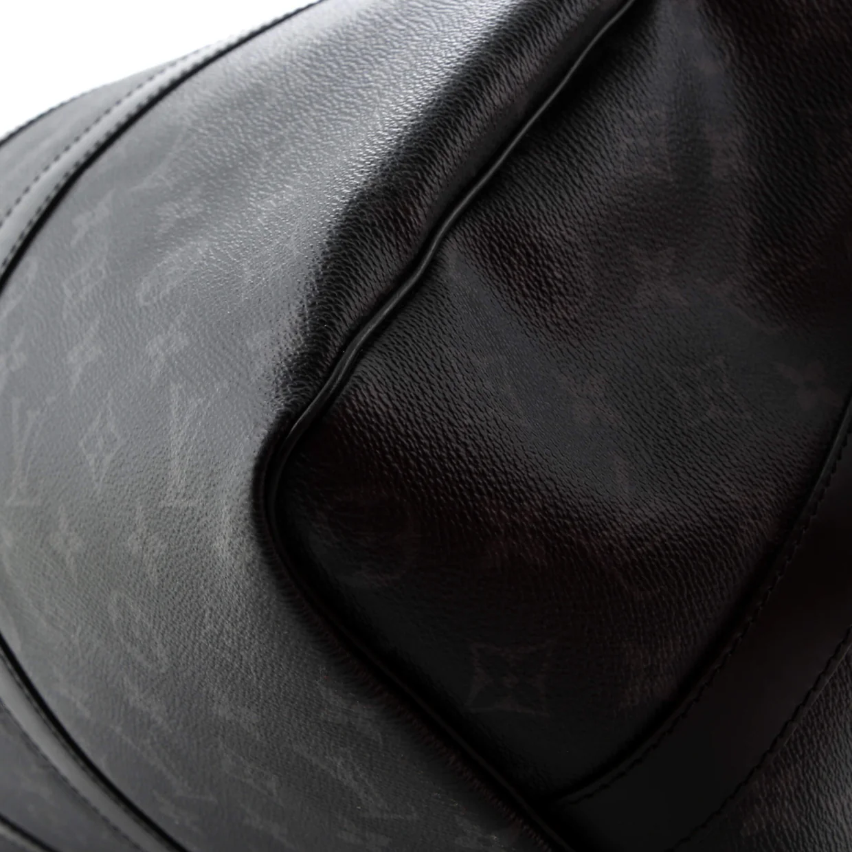 Keepall Bandouliere Bag Monogram Eclipse Canvas 45 - Deep Luxury