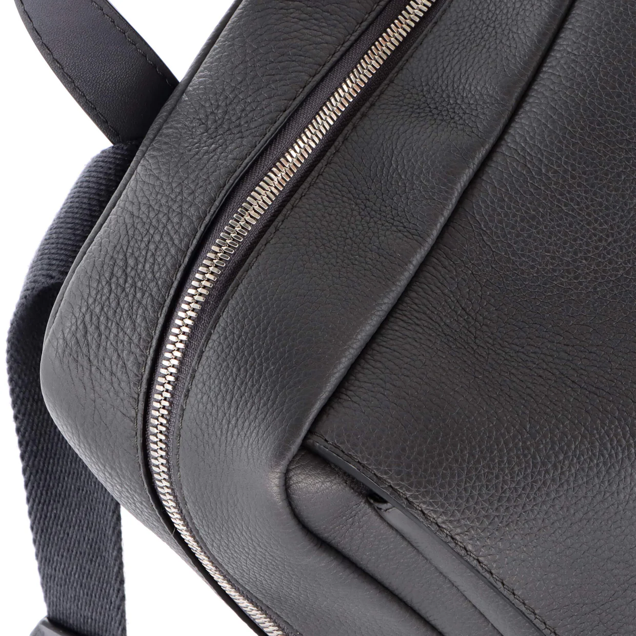 Military Backpack Leather Medium - Deep Luxury