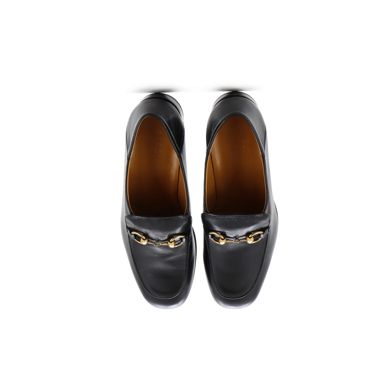 Women's Horsebit Mid-Heel Loafers Leather - Deep Luxury