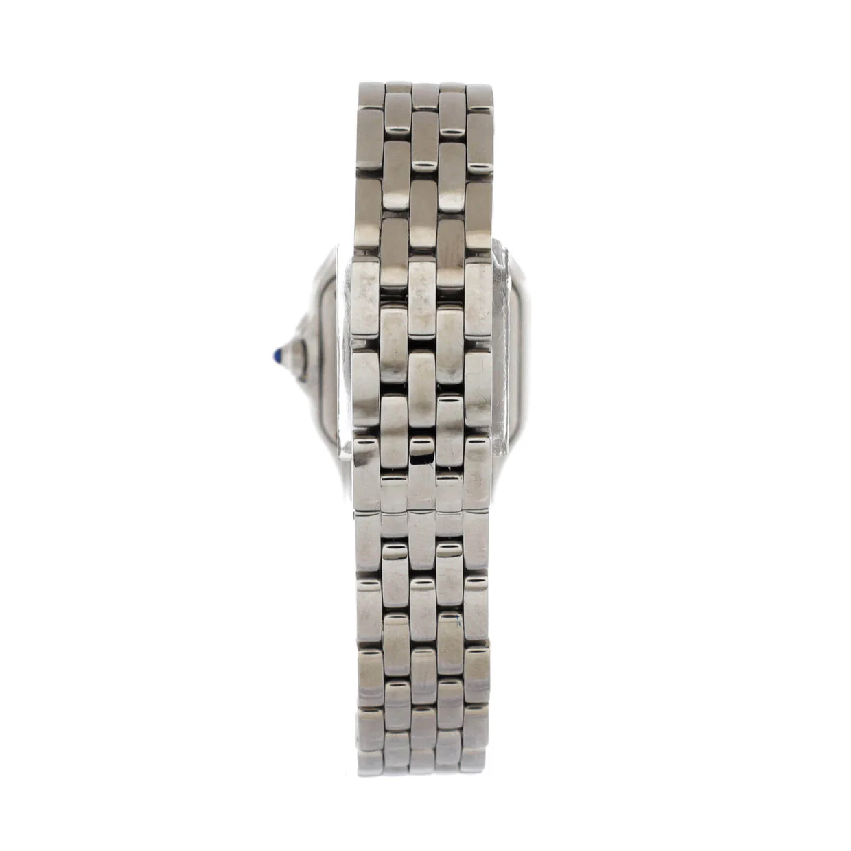 Panthere de Cartier Quartz Watch Stainless Steel with Diamond Bezel 22 - Deep Luxury