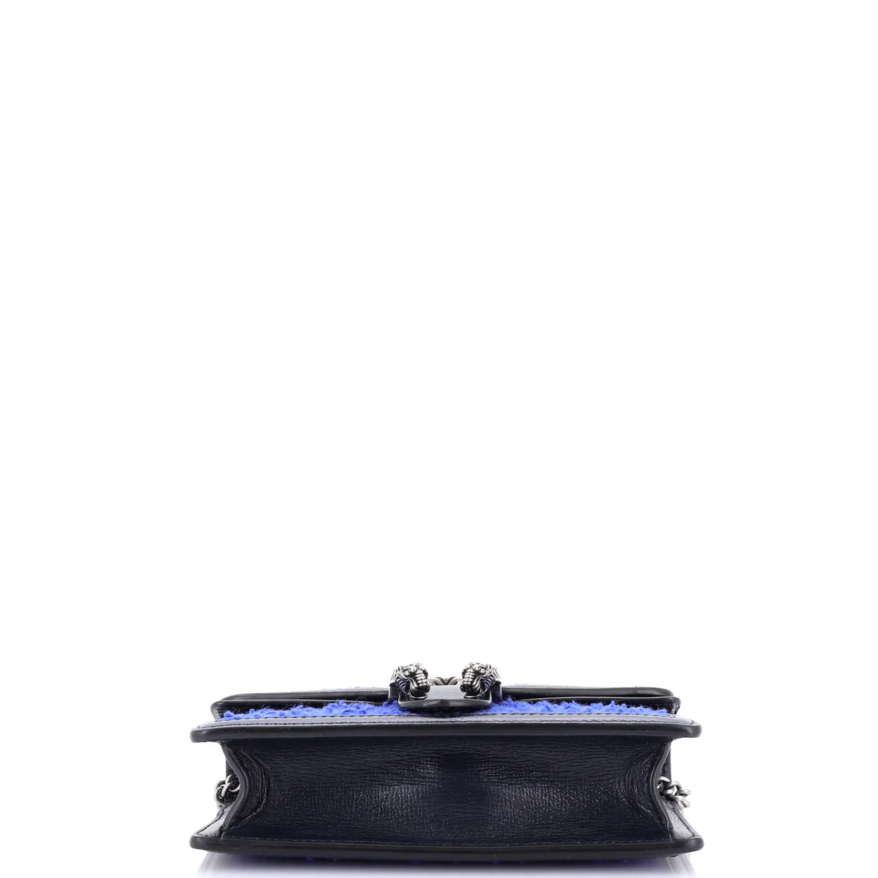 Dionysus Bag Wool and Leather Super Mini - Deep Luxury