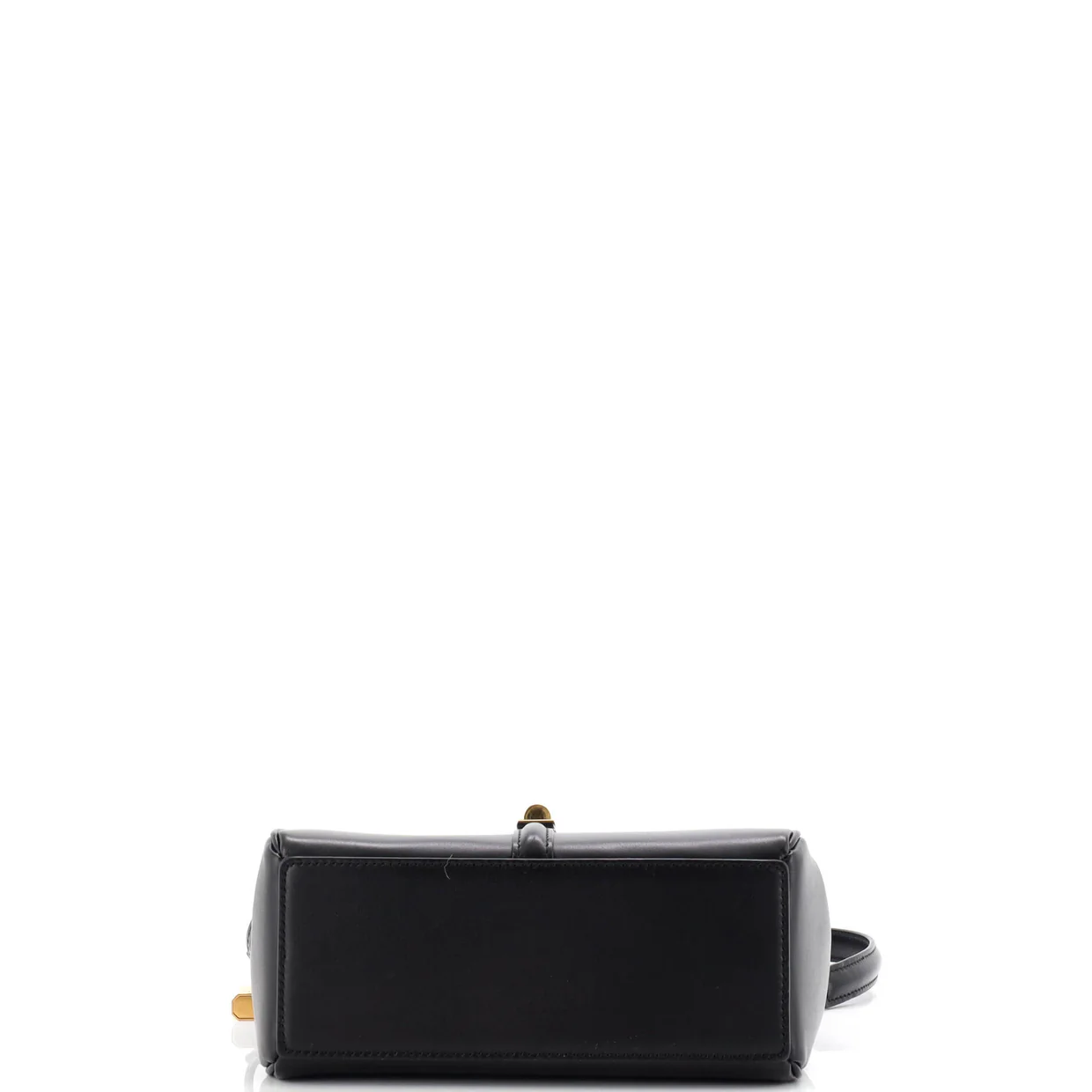 16 Top Handle Bag Smooth Calfskin Mini - Deep Luxury